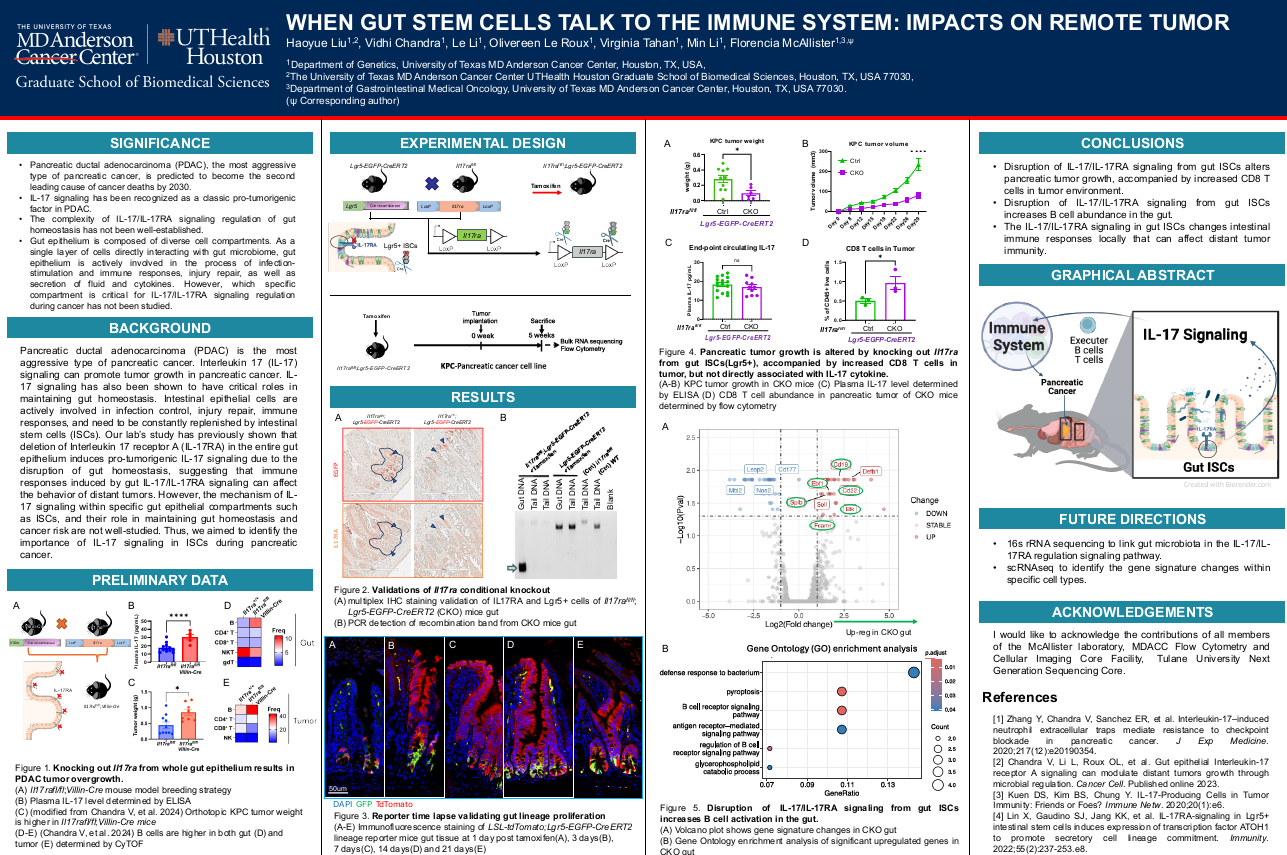 When gut stem cells talk to the immune system: impacts on remote tumor