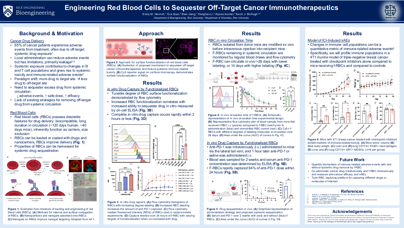 Engineering red blood cells to sequester off-target cancer  Immunotherapeutics